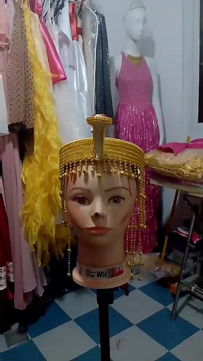 Cleopatra Inspired Headdress for Egyptian Costume