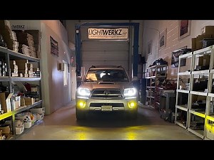 4th Gen 4Runner - G5-BRT Projector Retrofit + SS3 Max Fog Lights