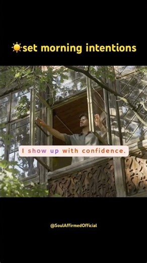 Affirmations to wake up and crush the day 🌅 #morningroutine #affirmations #motivation