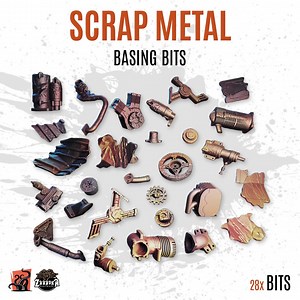 3D PRINTED Rusty Metal Scrap From Dumpster to Customize Base and Diorama With Bits and Detailed Scenery for Miniature ZABAVKA - Etsy