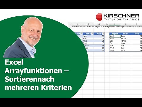Excel Array Sortierennach – Daten nach mehreren Kriterien schnell und effizient sortieren