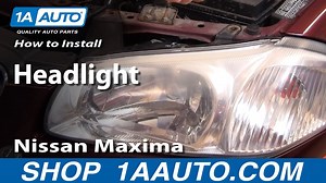 How to Replace Headlights 2000-01 Nissan Maxima