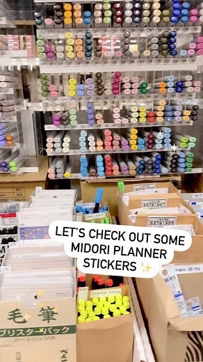 Let’s check out some Midori Planner Stickers! These stickers are removable and re-stackable, so you can move them if plans change. Which stickers caught your eye? 🥰 See all the stickers here: https://to.jetpens.com/3uDFqdv Link in bio @jetpens the place for pen and stationery lovers 📆 #jetpens #jetpensreels #stationery #stationeryshop #stickers #stickershop #stationeryreels #stationeryfinds #japanesestationery #stickeraddict #behindthescenes | JetPens.com