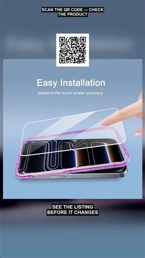 Ailun 3 Pack Screen Protector for iPhone 17 Pro Max, Tempered Glass | 6.9 inch, Installation Frame,