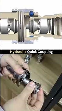 How Hydraulic coupler works|| Hydraulic Coupler