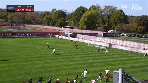 The Isenberg School of Management Impact Play of the Game 🎥 ⚽️ Matt Cence seals a UMass Men's Soccer win over Denver on Saturday #Flagship 🚩 | Massachusetts Athletics