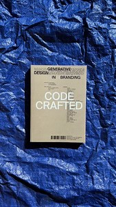 ‘CodeCrafted’ explores the intricate process of establishing generative and parametric patterns, where each line of code breathes life and weaves intricate visual systems that craft new dimensions for brands and identities. Find it in our Graphic Design section. #counterprintbooks #codecrafted #graphicdesign #typography #colour #code #visualidentity | Counter-Print