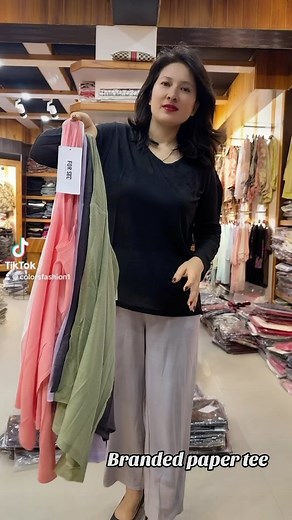 Branded paper tee | Colors Fashion