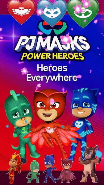 PJ Masks Power Heroes: Full Episodes 1-4 in 1 Hour
