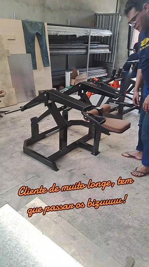 as vezes é necessário deixar os clientes mais a vontade, tendo em vista a distância e o contato apenas pelo WhatsApp ou Instagram em fimmmm. credibilidade é tudo.#equipamentosacademia #fabricadeaparelhosdeacademia #triceps