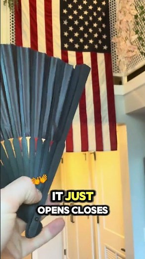 Classic Black Folding Hand Fan Review 🌬️ Stylish & Elegant Silk Bamboo Design!