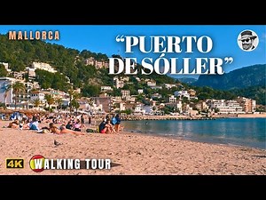 Beaches, Boats & Bars in Puerto/Port de Sóller 🌴 Mallorca | Walking Tour | Perfect for Tourists