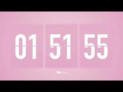2 Hour Countdown Timer Flip Clock