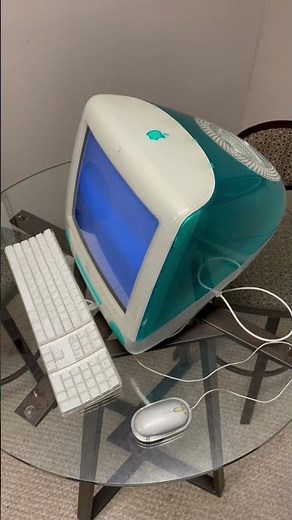 Retro Computer ASMR: IMac G3 booting up #apple #macintosh #90s #2000s