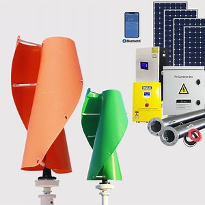 [Hot Item] 5kw 10kw 15kw Vertical Wind Turbine Helix Generator