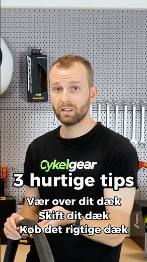 Hvornår skal du skifte dæk på cyklen? Vi guider dig