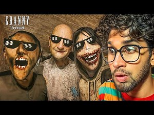 JEFF THE KILLER INTO THE HOUSE BABY | GRANNY ARRIVAL UNOFFICIAL GAMEPLAY