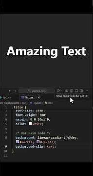 What's the SECRET to Creating AMAZING Gradient Text Effects in CSS