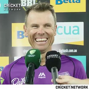Johan Botha's first innings for Hobart Hurricanes was eventful to say the least! | cricket.com.au