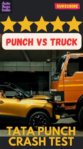Tata Punch 2026 Crash Test #shorts