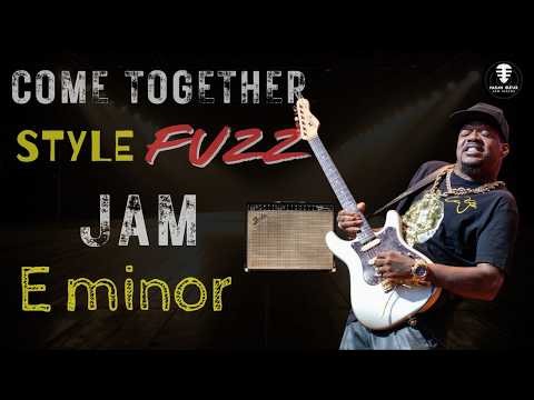 Hypnotic Fuzz Riff Groove Jam in E minor | Heavy Blues Rock Jam (Looping Session)