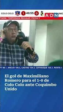 Maximiliano Romero puts Colo Colo ahead against Coquimbo Unido