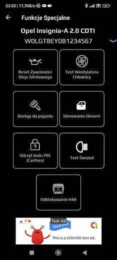 Opel Insignia A - Odczytanie kodu PIN / CarPass