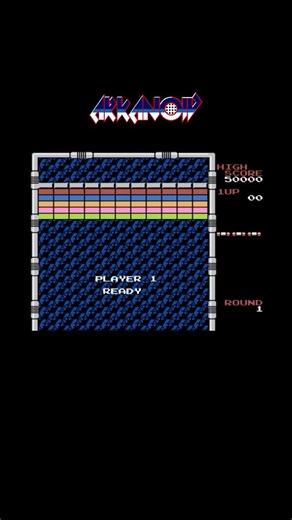 Arkanoid 1 - Classic Arcade Gameplay#shorts