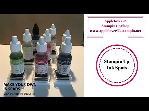 Stampin Up Make Your Own Ink Pads