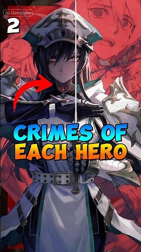 Crimes Of "Every Hero" In Sentenced To Be A Hero Part 2.