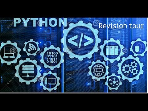 CBSE | Class 12 | Computer Science | 2022-23 | Tamil | English | Revision tour | Python
