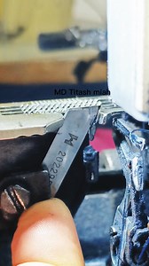 overlock machine knife position.. #factory #garments #machinery #machine #sewing #industrial #overlock | MD Titash Miah
