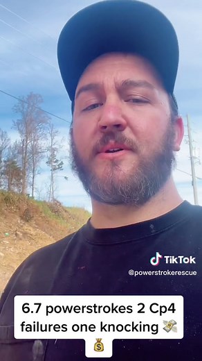 Well several 6.7 Cp4 failure trucks and one knocking/popping out intake gotta love it! #ford #sixsevenpowerstroke #mechanic #mechanicsoftiktok #dieselmechanic #sixohpowerstroke #duramax @itsderrik82