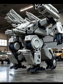 This Car Turns Into a Giant Robot! #viral #car #robot #transformers
