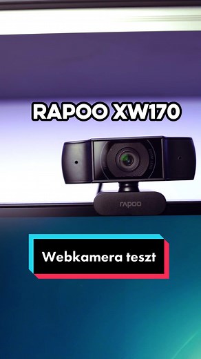 Webkamera teszt Rapoo módra