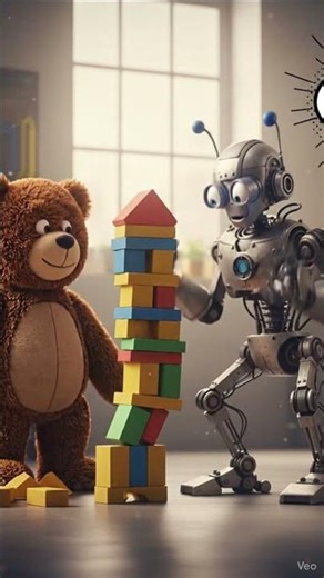 The Tower Team: Teddy & Robot | A Fun Adventure Story #TeddyAndRobot #TowerTeam #bedtimestory