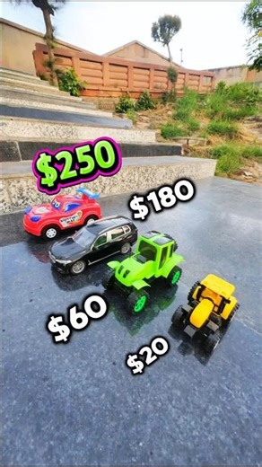 New High Speed Remote Control Rc Car Jump Fighting🛻🤣 $20 vs $250 Who Wins? #gadi #remotecar