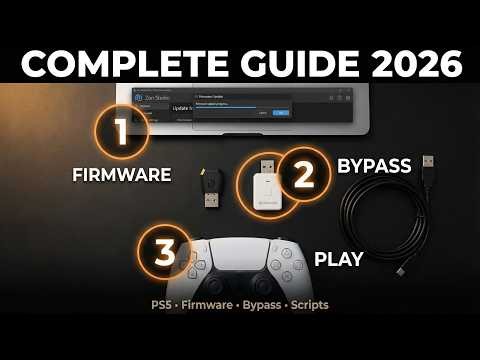 Cronus Zen PS5 setup guide (2026) – firmware, bypass & scripts