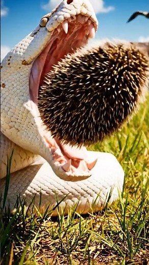 Massive Python Spits Out Hedgehog 😳 | Cinematic 4K Wildlife Moment