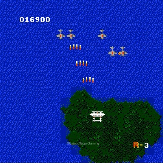 Addictive retro game playthrough of 1942 (FC · Famicom / NES) video game port 🎮 #fblifestyle #gaming #Retro #videogames #Nes #90s #nostalgia | Illusion Naga Gaming