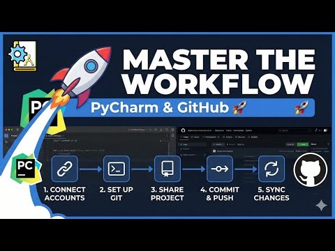 How to Connect PyCharm to GitHub (Full Setup & Git Installation)
