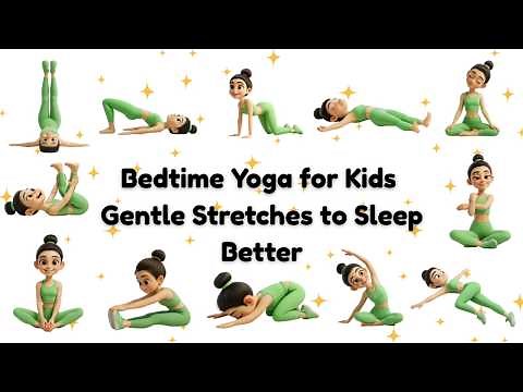 Bedtime Yoga Adventure | Calm Kids Before Sleep | Yoga for Children🌙💤
