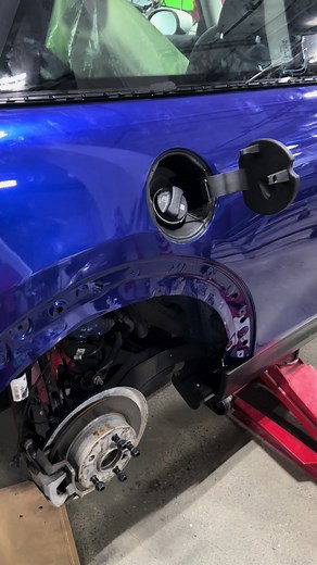 Sometimes they are awkward to get to but it has to be done, othewise them electric modules etc will get water in them and then you could be on the hook for a few $$$$$. • #mini #bmw #gasket #seal #autobody #bodyshop #bodyshoplife #luxurycarrepair #quarterpanel #automotive #collision #panelbeater