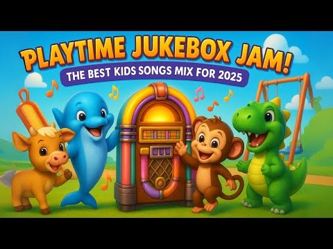 Playtime Jukebox Jam! | The Best Kids Songs Mix for 2025