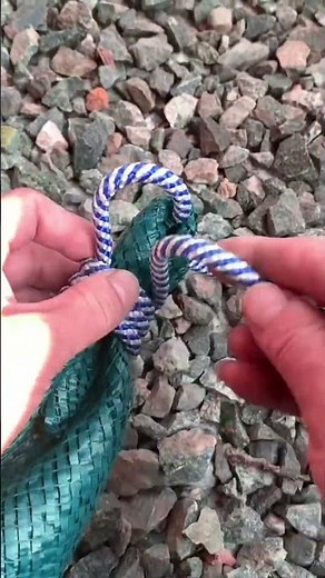 Commonly used cloth corner knot binding method