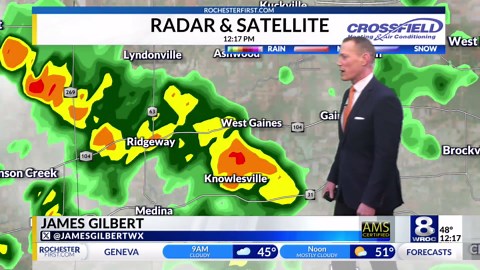 Your News 8 Thursday afternoon forecast