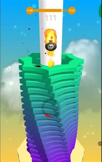 stack ball level 1150 level #stackball #stack #ball #trending #shorts #shortvideo #short #trend