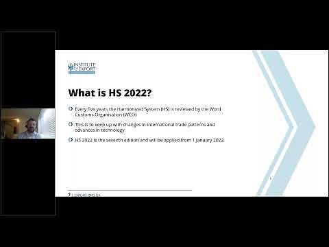 HS 2022 - how commodity codes may change next year