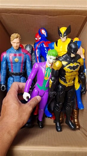 Marvel Superhero Toy In The Box ASMR Review