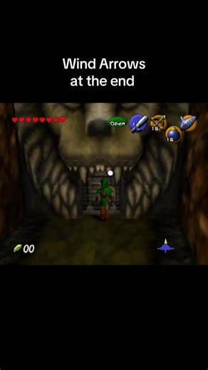 Zelda Ocarina of Time N64 ROM Hack: Wind Arrows at the End